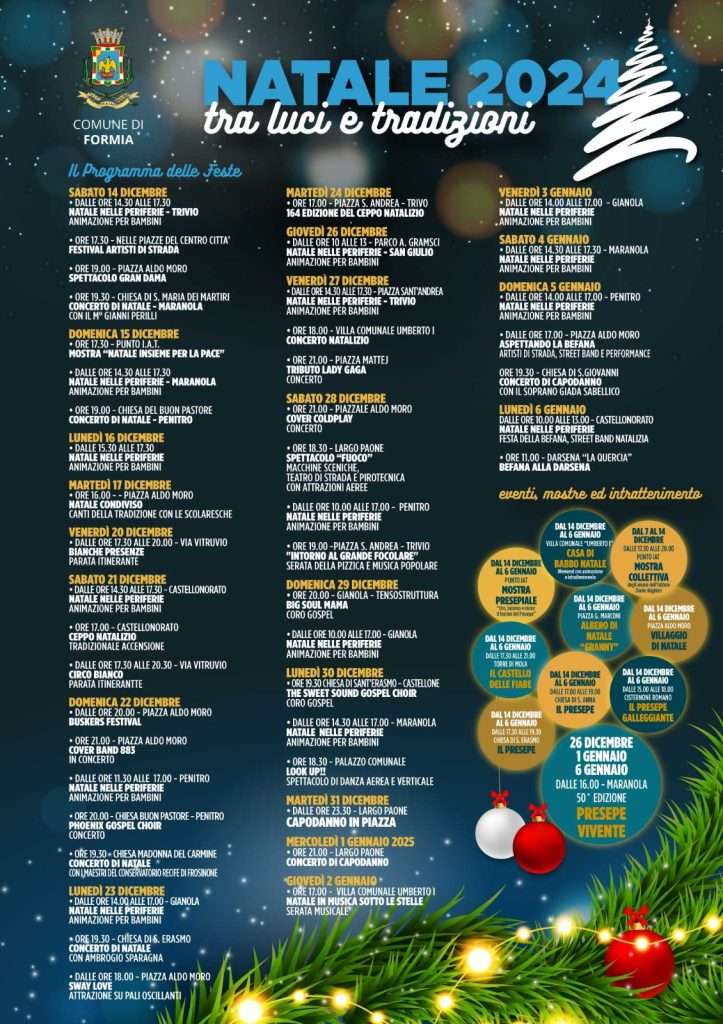 programma natale formiano